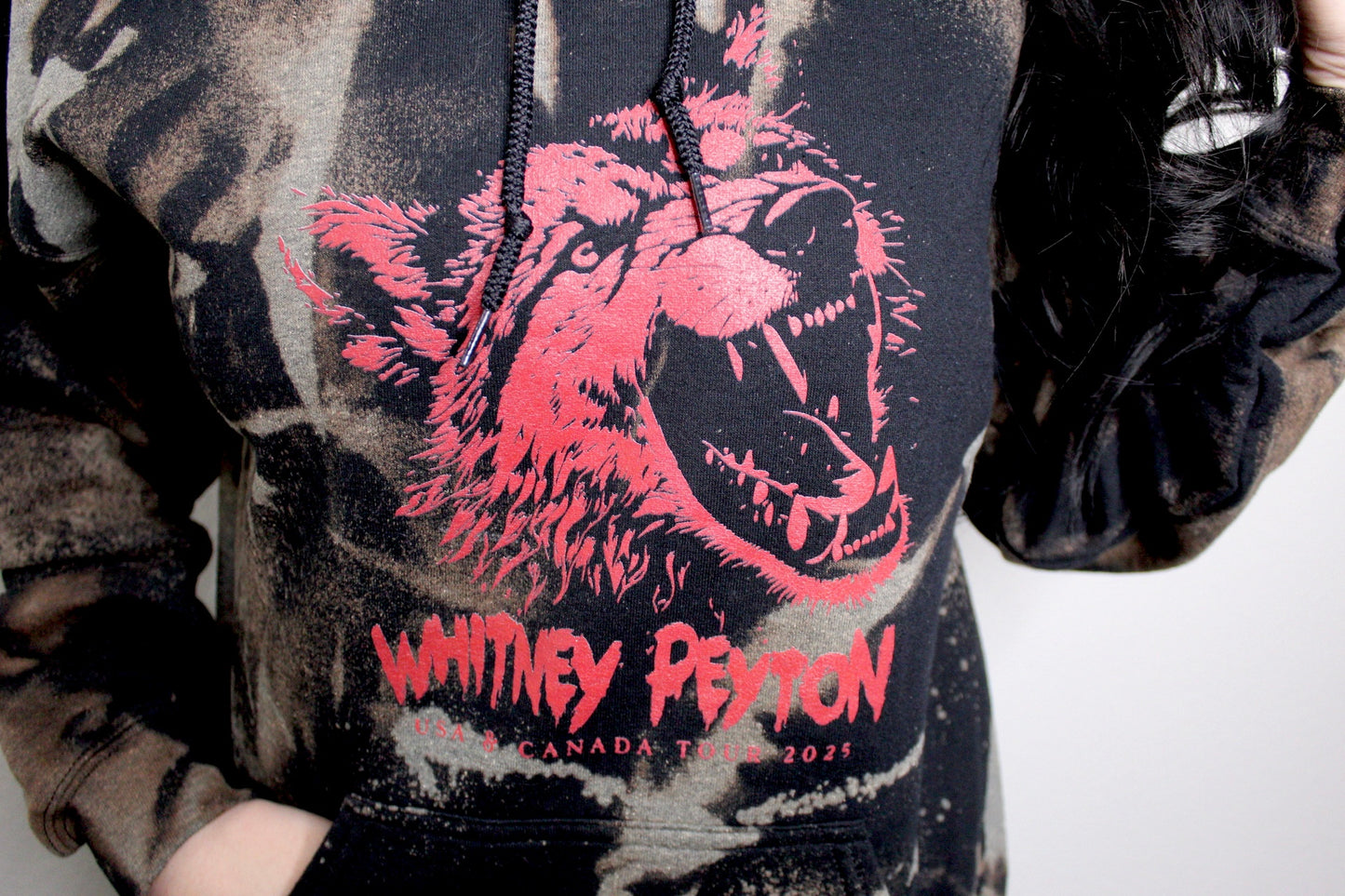 ⚡ Unisex Bleached Hoodie - Free Shipping
