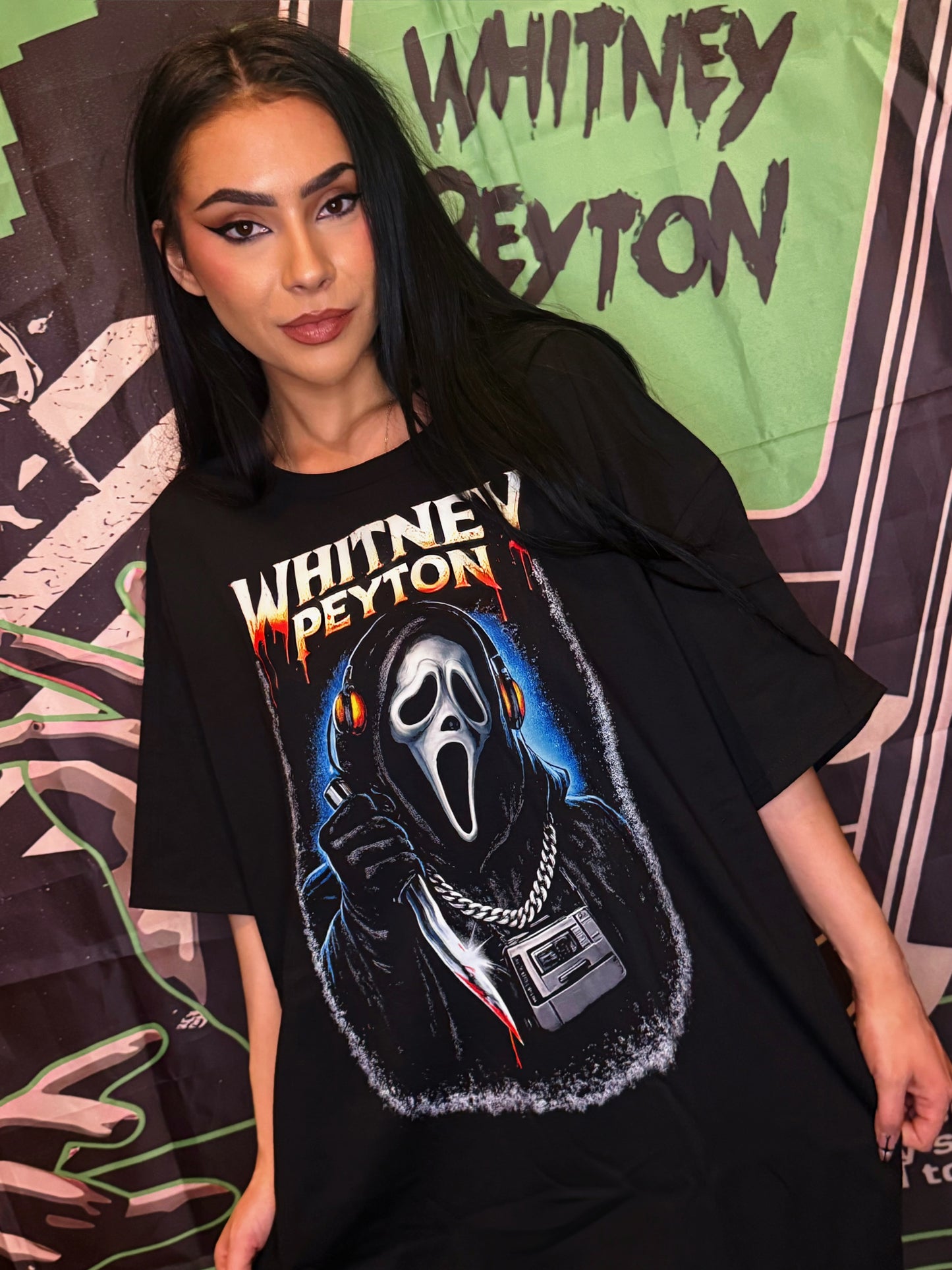 FLASH SALE Ghost Face Tour Tee - FREE SHIPPING