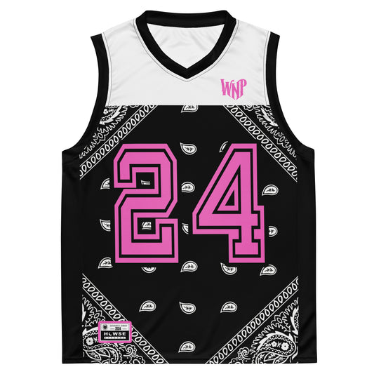 Recycled unisex basketball jersey